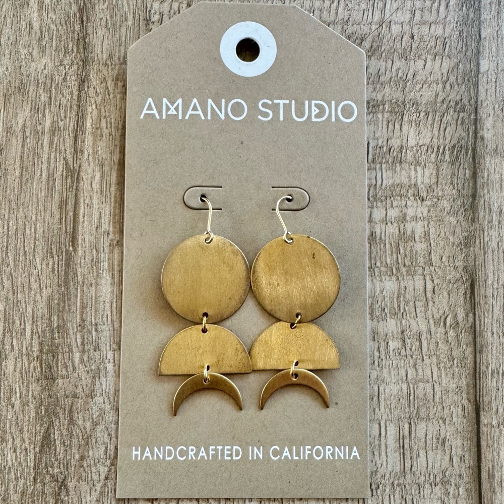 Amano Studio Geometric 14k Gold Fill earrings